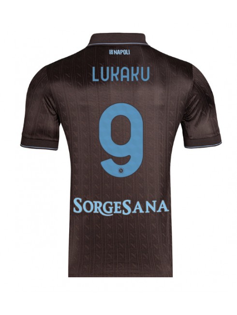 Moški Nogometna dresi replika SSC Napoli Romelu Lukaku #9 Tretji 2025-26 Kratek rokav Moški Nogometna dresi replika SSC Napoli Romelu Lukaku #9 Tretji 2025-26 Kratek rokav